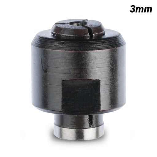Bosch PT ACCESSORIES (2.608.570.082) 3mm Collet with Locking Nut Suits Straight Grinders