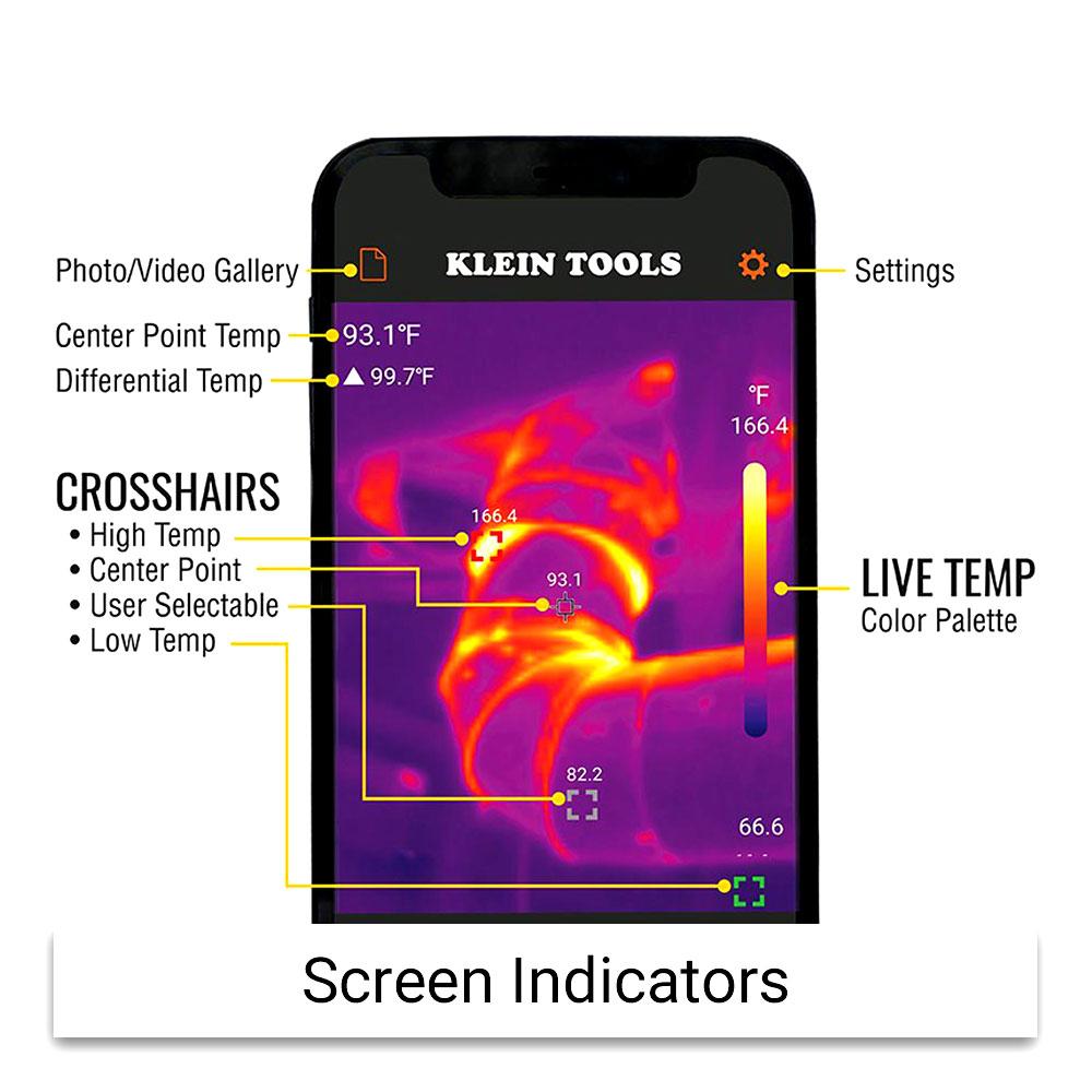 Klein A-TI222 Thermal Imager for iOS Devices – image 6