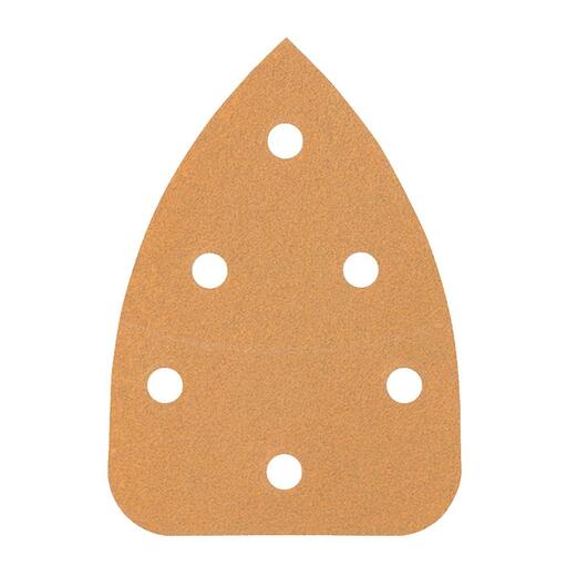Bosch DELTA-BOGEN 6 LOCH (2.608.608.330) EXPERT 10-Pack 100mm x 140mm 120 Grit C470 Sanding Paper – image 4