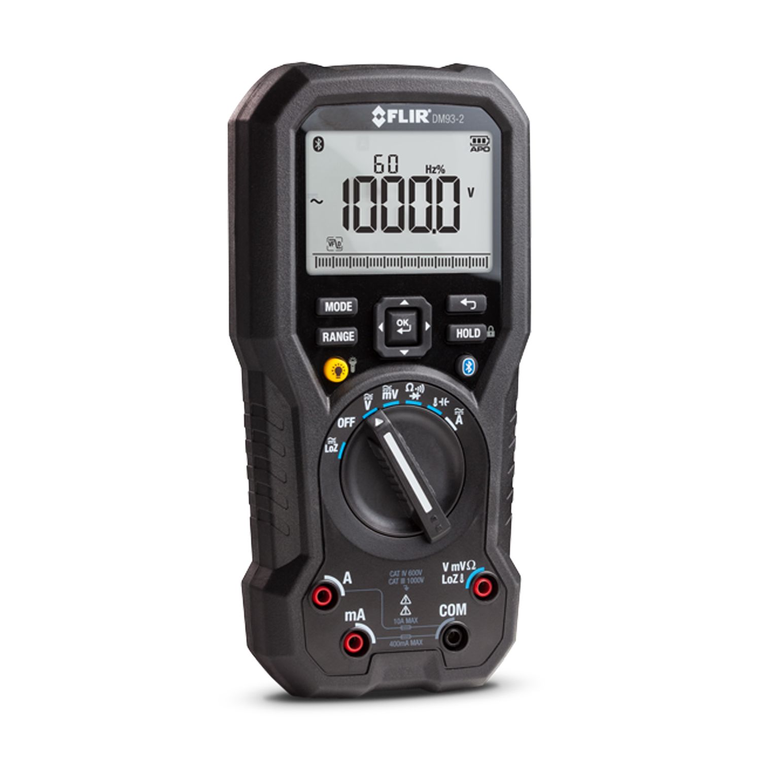 FLIR DM93-2 True RMS Digital Industrial Multimeter with Metrelink – image 1
