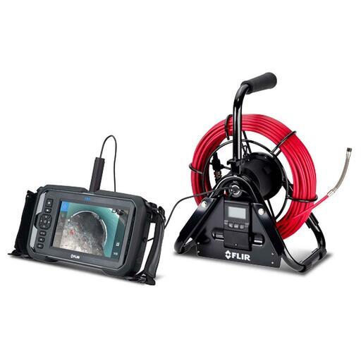 FLIR VS80-KIT-5 7" Display High-Performance Diagnostic Videoscope with Plumbing Spool 10mm x 25m Camera Probe