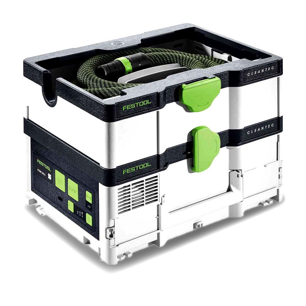Festool CTMC SYSI 5l M Class (576933) 36V (18V x 2)  Li-ion Cordless Mobile M-Class Dust Extractor - Skin Only – image 4