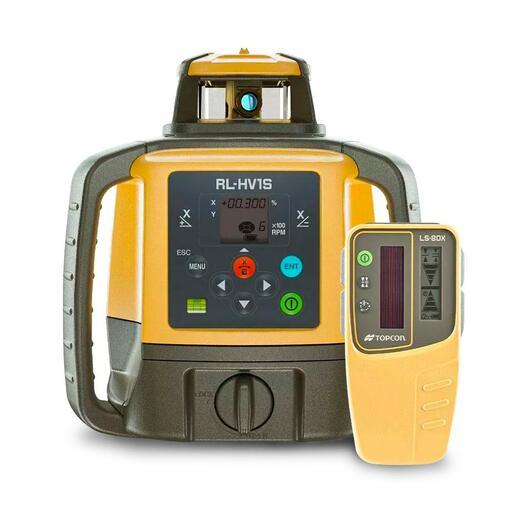 Topcon RL-HV1S (1051612-28) Single Grade Rotating Laser with Dry Battery & LS-80X Receiver – image 3