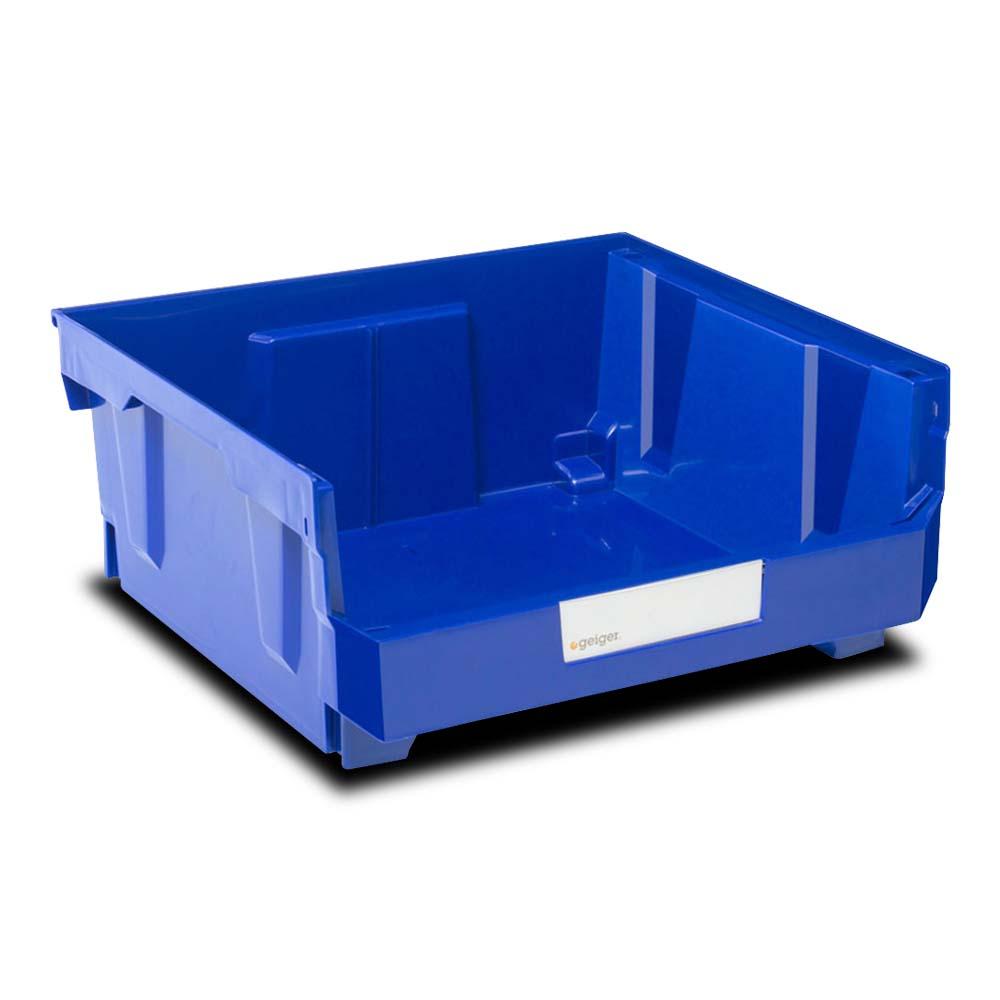 Geiger HB250B Large HB Series Heavy Duty Duplex Storage Bin - Blue – image 1