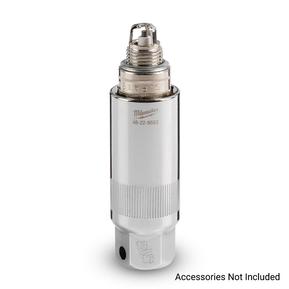 Milwaukee 48229553 3/8” Drive 13/16” 6 Point Spark Plug Socket – image 5