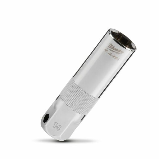 Milwaukee 48229555 3/8” Drive 14mm 6 Point Spark Plug Socket – image 4