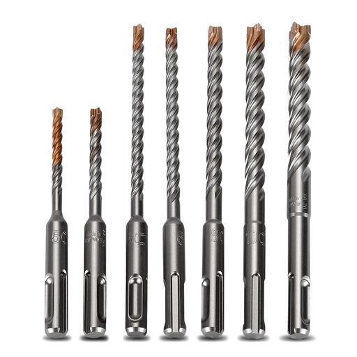 Xtorque XP7PCE Platinum 7pce SDS PLUS Quad Cutter Set - MADE IN GERMANY – image 2