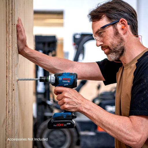 Bosch GDS 18V-330 HC (0.601.9L5.000) 18V Li-ion Cordless Brushless 1/2" With Friction Ring Impact Wrench - Skin Only – image 9