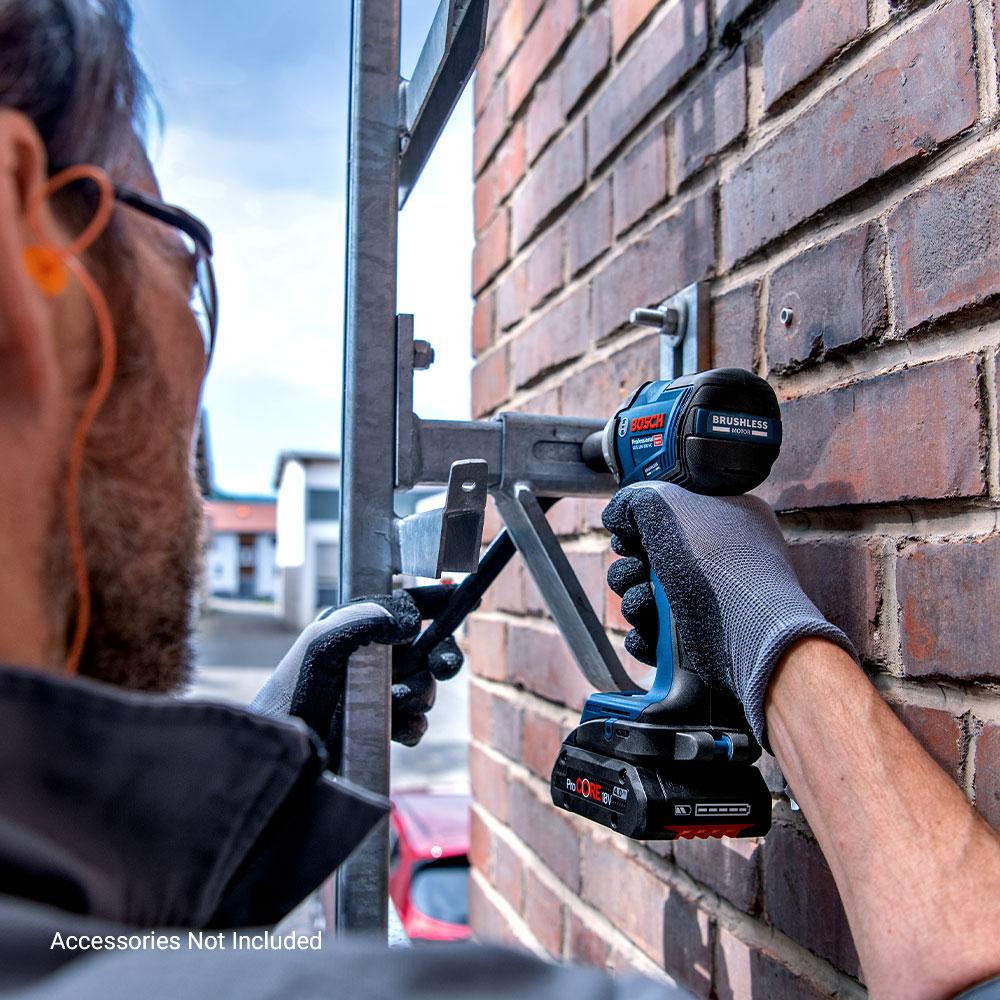 Bosch GDS 18V-330 HC (0.601.9L5.000) 18V Li-ion Cordless Brushless 1/2" With Friction Ring Impact Wrench - Skin Only – image 8