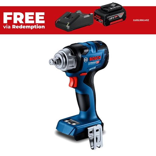 Bosch GDS 18V-330 HC (0.601.9L5.000) 18V Li-ion Cordless Brushless 1/2" With Friction Ring Impact Wrench - Skin Only