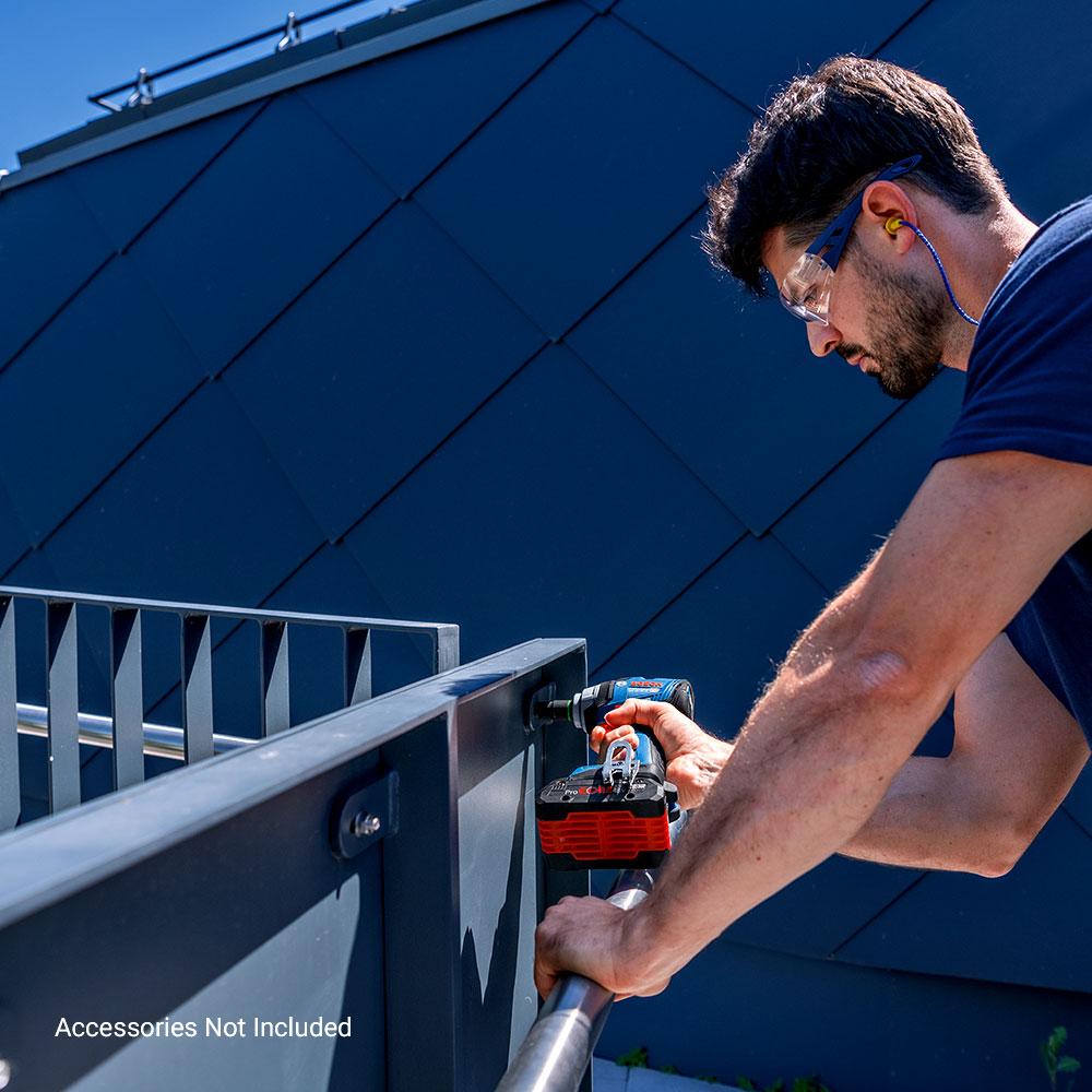 Bosch GDS 18V-330 HC (0.601.9L5.000) 18V Li-ion Cordless Brushless 1/2" With Friction Ring Impact Wrench - Skin Only – image 5