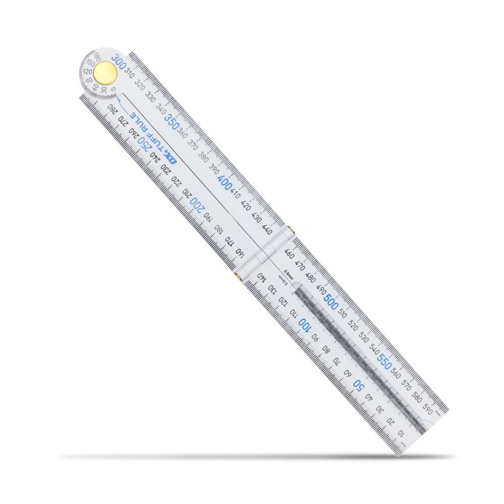 OX Tools OXP507216 600mm Ox Pro Tuff Good Rule Folding Rule Angle