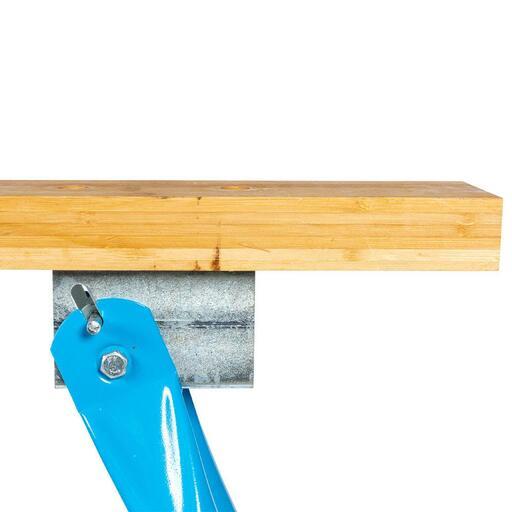 OX Tools OXP335690 2Pack 900mm 200kg Bamboo Benchtop Saw Horse Work Bench