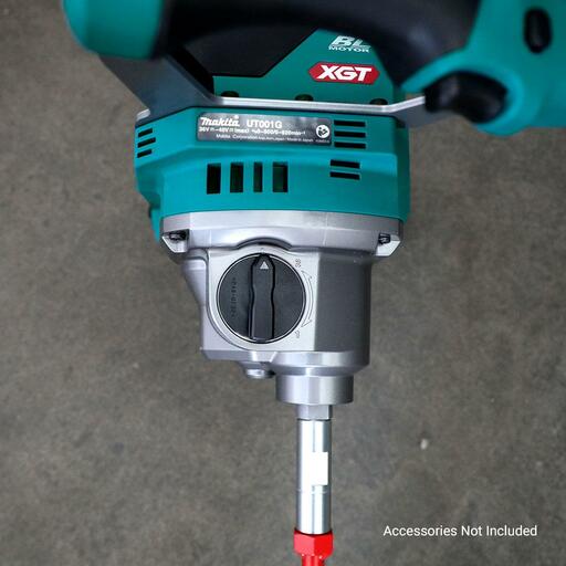 Makita UT001GM102 40V Max XGT 4.0Ah Li-ion Cordless Brushless Mixing Stirrer Drill Combo Kit – image 6