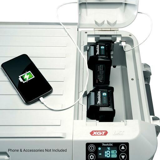 Makita CW002GZ01 40V Max XGT/18V LXT Li-ion 50L Cooler & Warmer - Skin Only – image 9