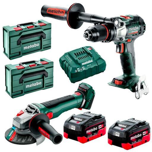 Metabo MET18BL2MB2HD5.5FJ (AU68204550) 18V 5.5Ah Li-ion Cordless Brushless 2pce Combo Kit – image 2