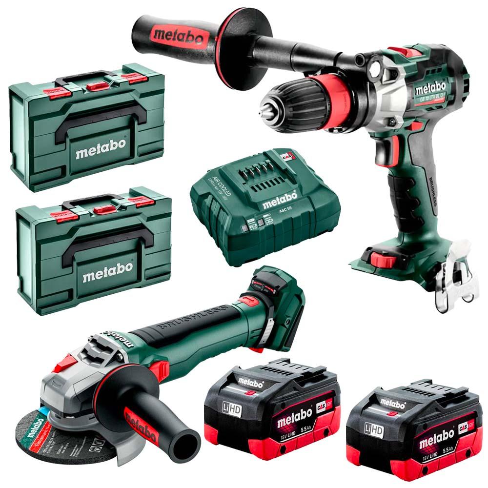 Metabo MET18BL2MB2HD5.5FJ (AU68204550) 18V 5.5Ah Li-ion