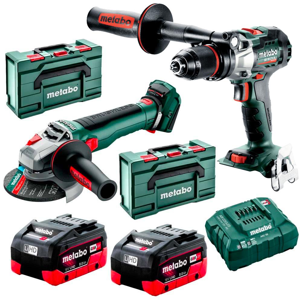 Metabo MET18BL2MB2HD8.0FT AU68204780 18V 8.0Ah Li ion Cordless