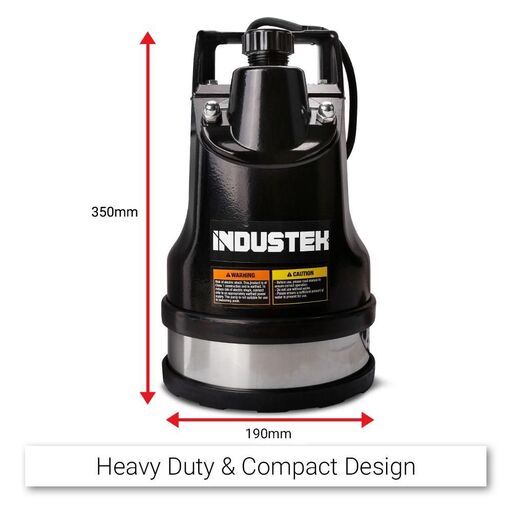 Industek SPK450 0.6HP 25mm (1") Submersible Puddle Pump – image 2
