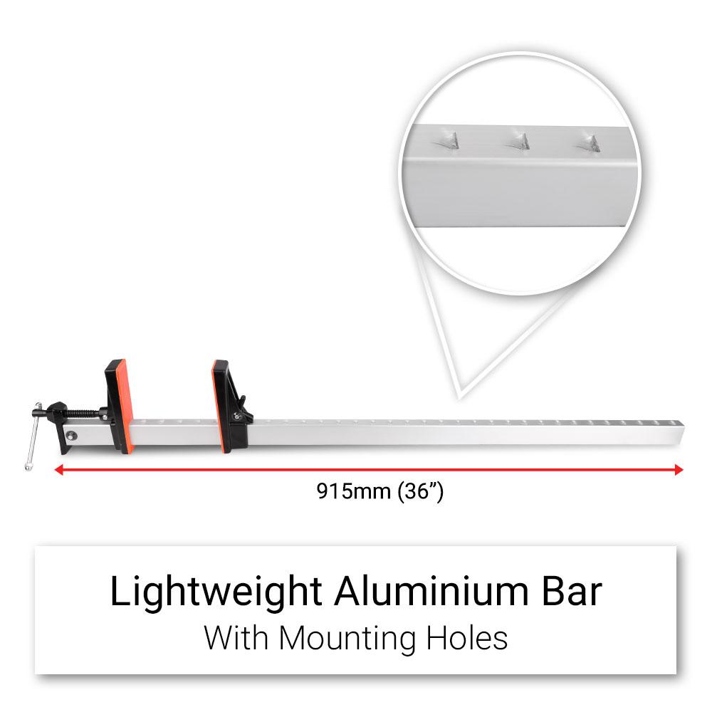 Iron Grip  I36CLA 915mm (36") Industrial T Bar Sash Clamp – image 2