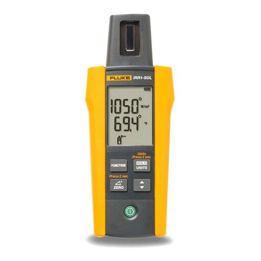 Fluke FLK-393-IRR-PVLEAD (5337401) Fluke IRR1-SOL Solar Irradiance Meter and Test Leads