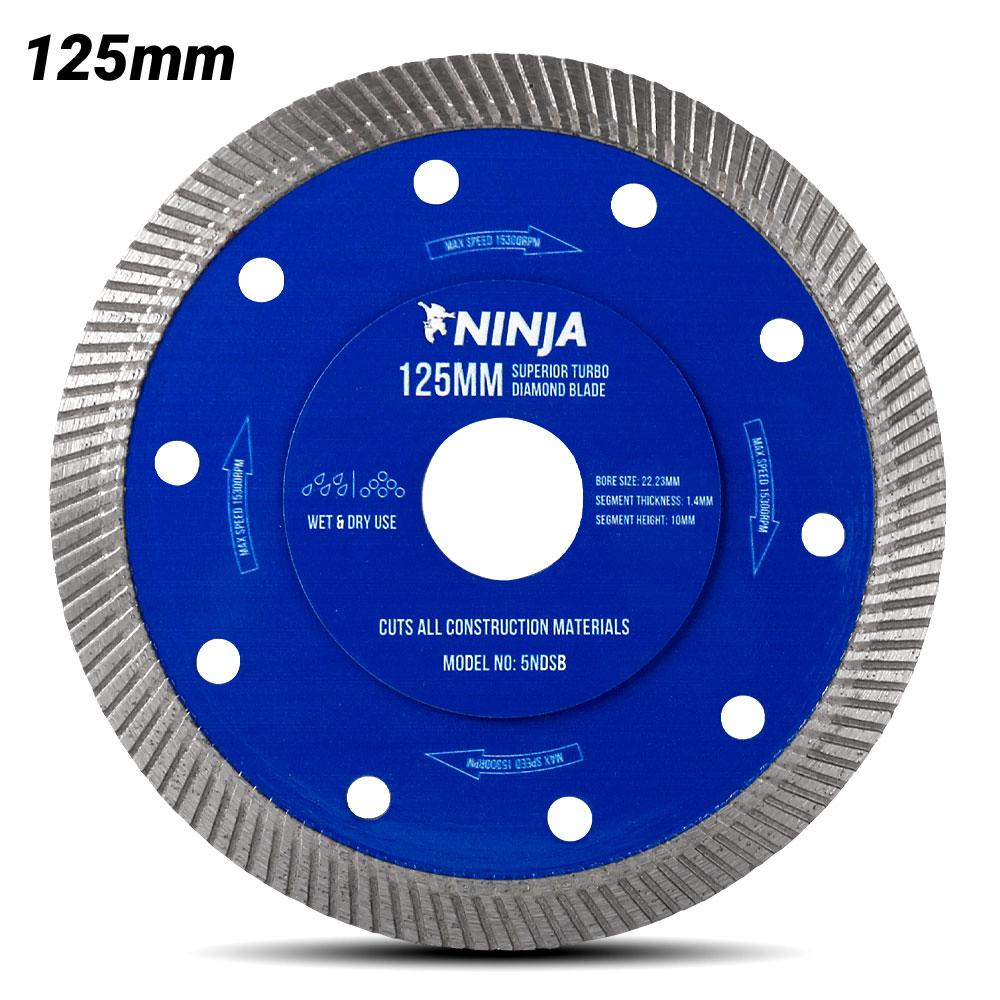 Ninja 5NDSB 125mm (5") Superior Turbo Diamond Blade – image 1
