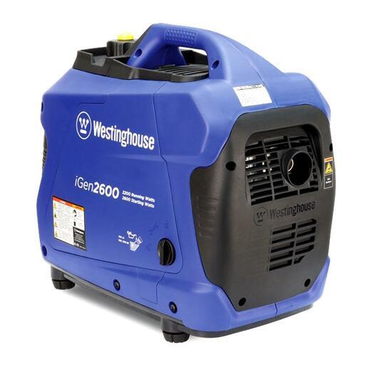 Westinghouse WP iGen2600 2600W 4-Stroke Petrol Digital Inverter Generator