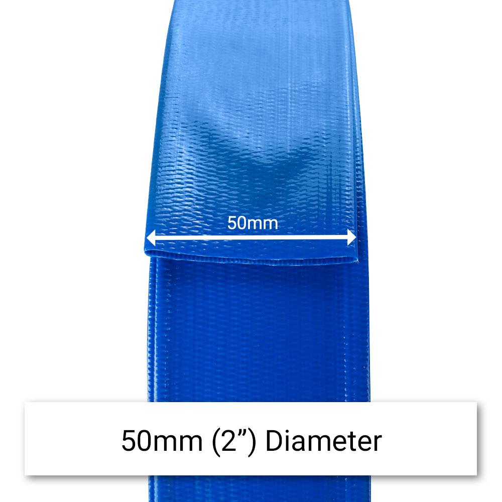 Industek SLFH100NC 100m x 50mm (2") Lay Flat Hose – image 3