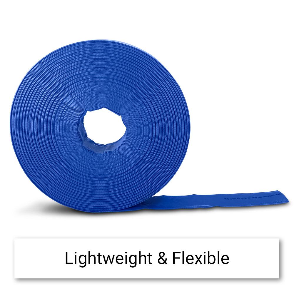 Industek SLFH100NC 100m x 50mm (2") Lay Flat Hose – image 2