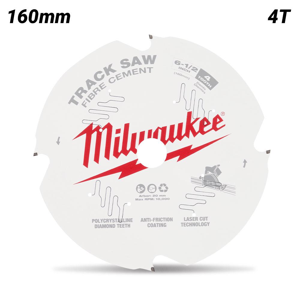 Milwaukee 48400670 160mm 6-1/2" 4T Fibre Cement Track Saw Blade PCD to suit M18FPS55 Track Saw – image 2