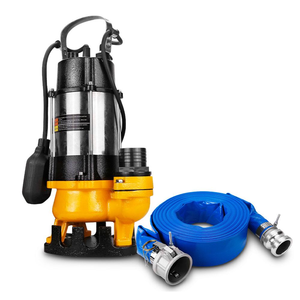 Industek SVQ450F + ILFH20 450W 5cm (2") Dirty Water Submersible Pump