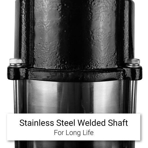 Industek SVQ750F + ILFH20 750W 5cm (2") Dirty Water Submersible Pump + 20m x 50mm (2") Lay Flat Hose with Fittings – image 5