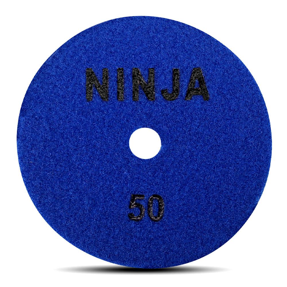 Ninja NDDP50 125mm (5") 50 Grit Wet & Dry Diamond Honeycomb Resin Polishing Pad – image 3