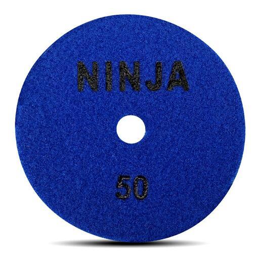 Ninja NDDP50 125mm (5") 50 Grit Wet & Dry Diamond Honeycomb Resin Polishing Pad – image 3