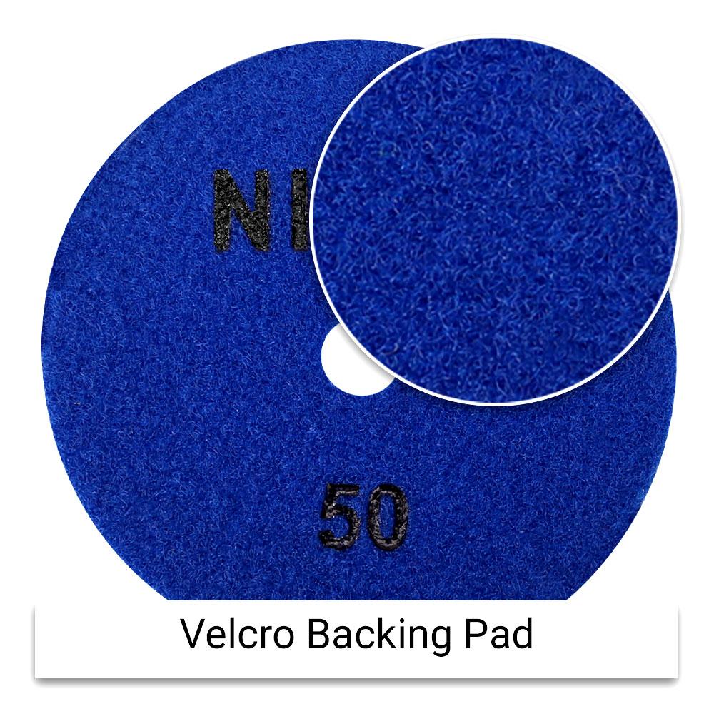Ninja NDDP50 125mm (5") 50 Grit Wet & Dry Diamond Honeycomb Resin Polishing Pad – image 5