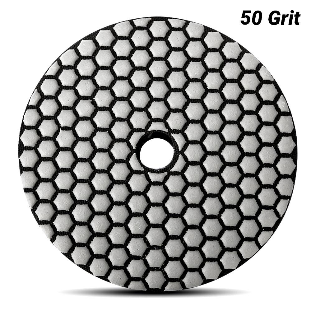 Ninja NDDP50 125mm (5") 50 Grit Wet & Dry Diamond Honeycomb Resin Polishing Pad – image 1