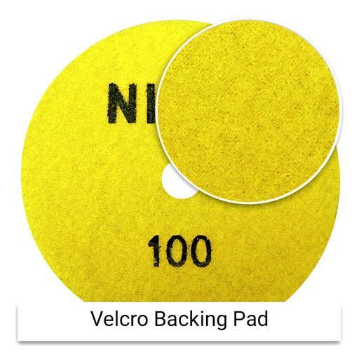 Ninja NDDP100 125mm (5") 100 Grit Wet & Dry Diamond Honeycomb Resin Polishing Pad – image 5