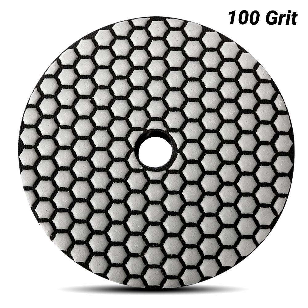 Ninja NDDP100 125mm (5") 100 Grit Wet & Dry Diamond Honeycomb Resin Polishing Pad – image 1