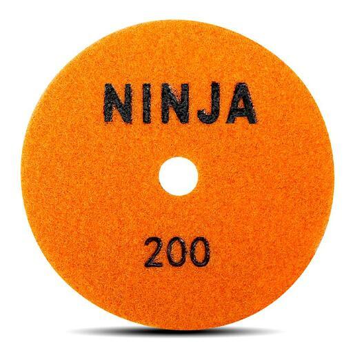 Ninja NDDP200 125mm (5") 200 Grit Wet & Dry Diamond Honeycomb Resin Polishing Pad – image 3
