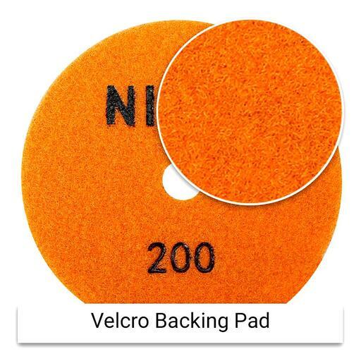 Ninja NDDP200 125mm (5") 200 Grit Wet & Dry Diamond Honeycomb Resin Polishing Pad – image 5