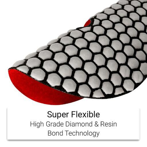 Ninja NDDP400 125mm (5") 400 Grit Wet & Dry Diamond Honeycomb Resin Polishing Pad – image 4