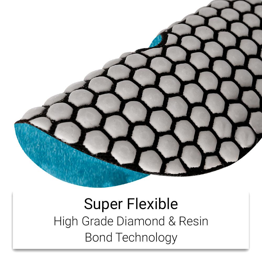 Ninja NDDP1500 125mm (5") 1500 Grit Wet & Dry Diamond Honeycomb Resin Polishing Pad – image 4