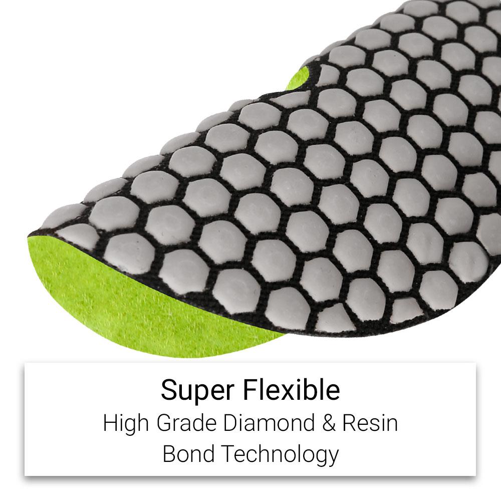 Ninja NDDP3000 125mm (5") 3000 Grit Wet & Dry Diamond Honeycomb Resin Polishing Pad – image 4