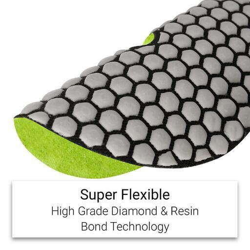 Ninja NDDP3000 125mm (5") 3000 Grit Wet & Dry Diamond Honeycomb Resin Polishing Pad – image 4