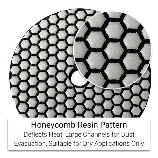 Ninja NDDP3000 125mm (5") 3000 Grit Wet & Dry Diamond Honeycomb Resin Polishing Pad – image 6