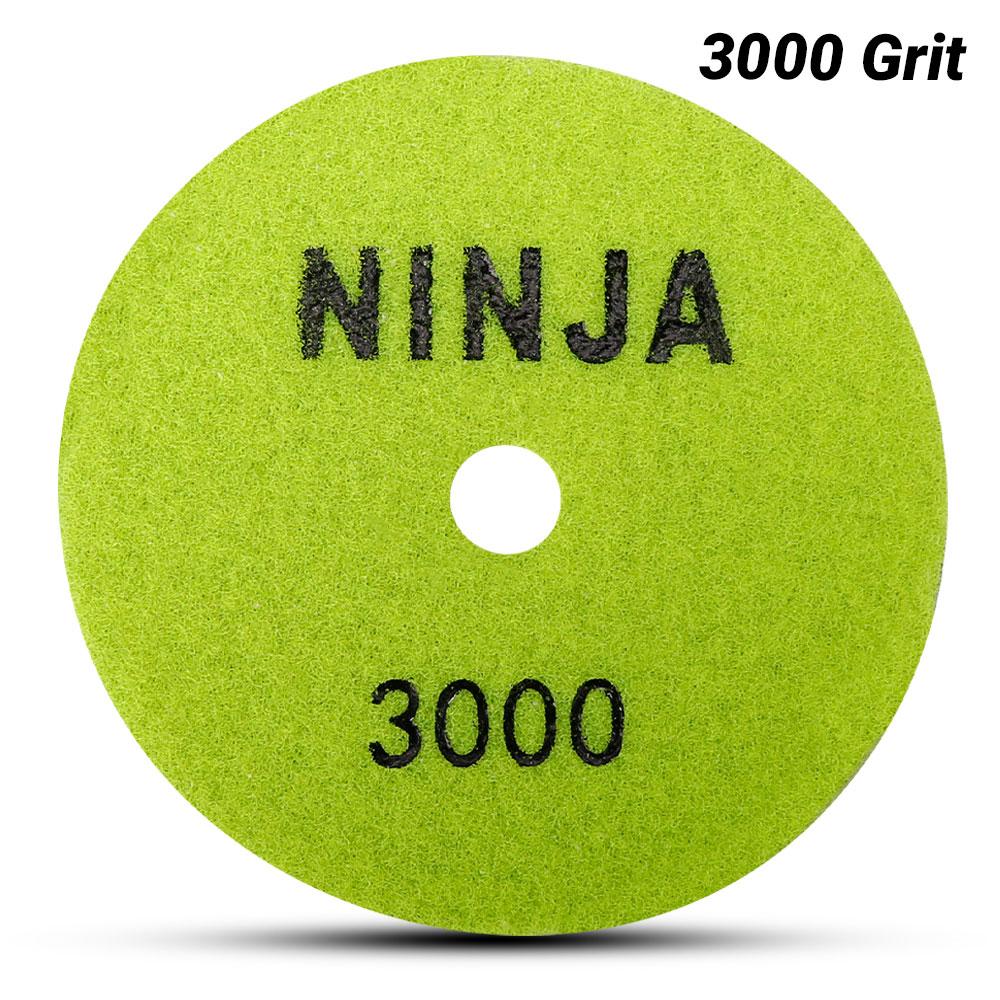 Ninja NDDP3000 125mm (5") 3000 Grit Wet & Dry Diamond Honeycomb Resin Polishing Pad – image 3