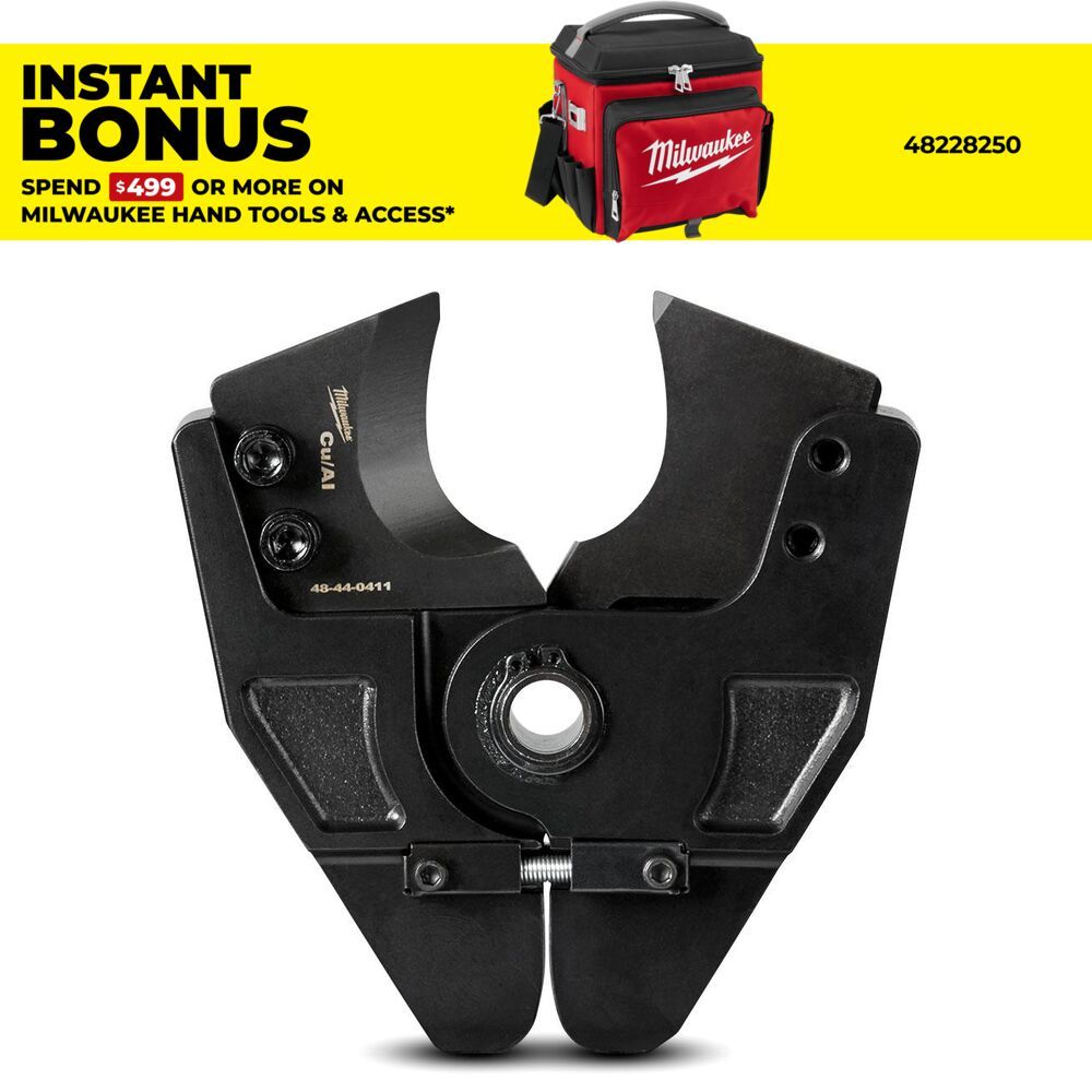 Milwaukee 49162772 6T Cable Cutter Jaw  CU/AL to suit 18V Li-ion Fuel FORCE LOGIC Cable Cutters M18HCC – image 1