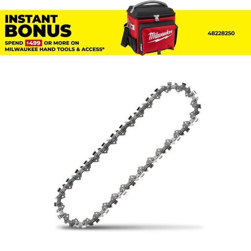 Milwaukee 49162750 203mm (8") HATCHET Pruning Saw Chain to suit M18FHS80