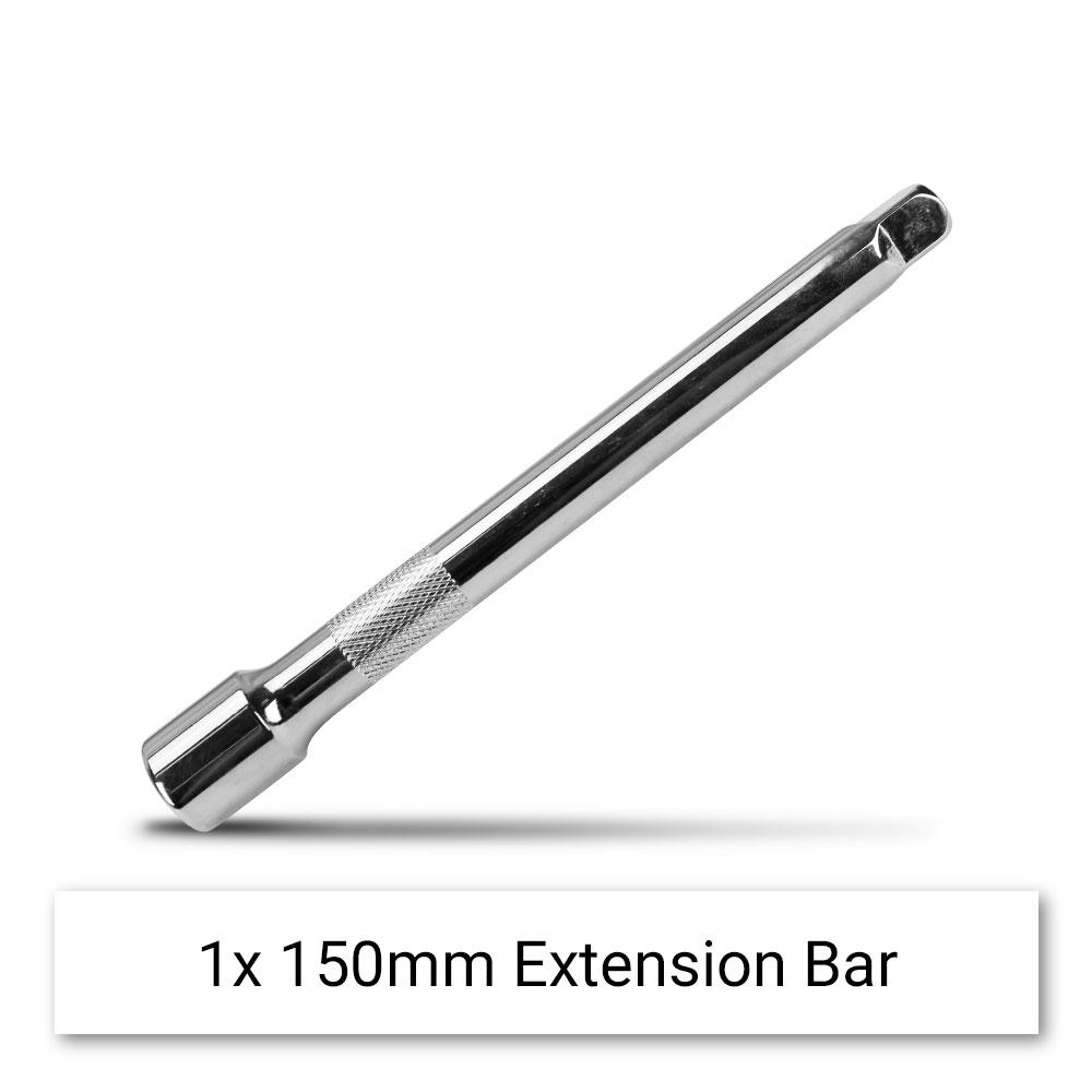Techsmart R38TR7 7pce 3/8" Torque Wrench 45T 19-110NM – image 9
