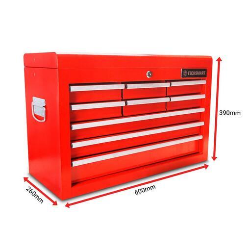 Techsmart T7DTB + T9DTC 16 Drawer Tool Set With Roller Cabinet – image 3